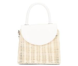 Olga Berg Chic White Donna Top Handle Bag